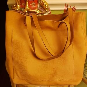 Madewell mustard color bag.